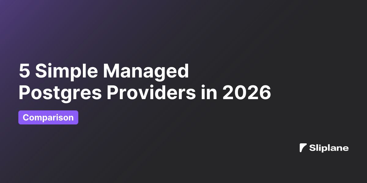 5 Simple Managed Postgres Providers in 2026